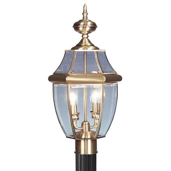 Monterey 21 Inch Tall 2 Light Outdoor Post Lamp by Livex Lighting